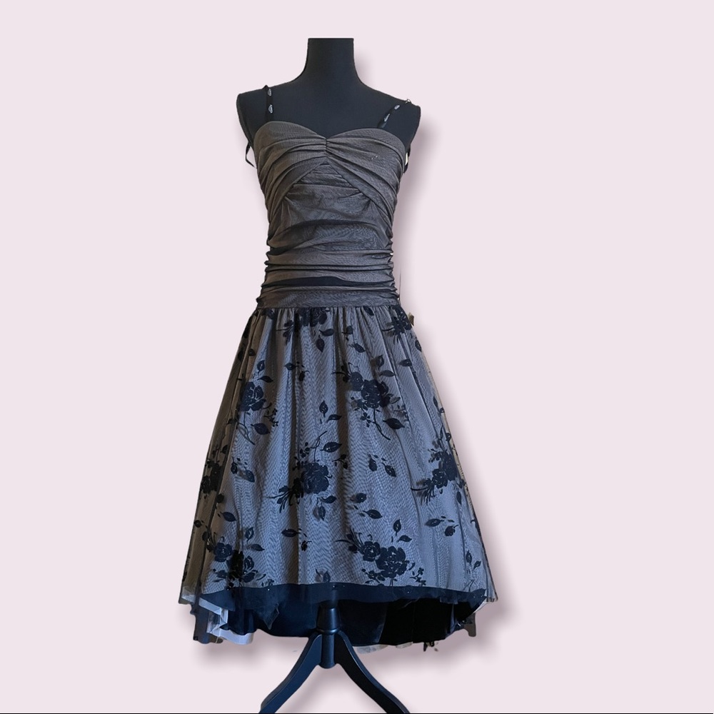 Black vintage dress